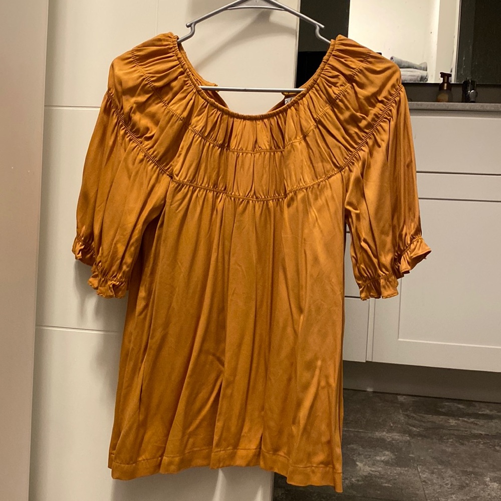 Gold Blouse